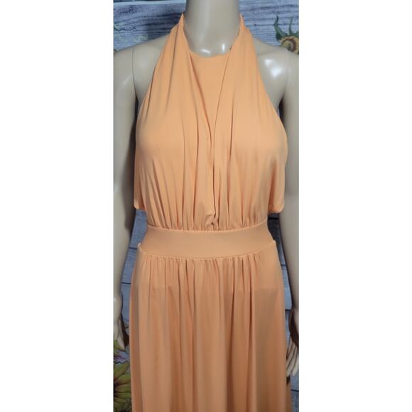 Susana Monaco x Revolve High Neck Low Back 40" in Tango Size XL NWT - Picture 6 of 12